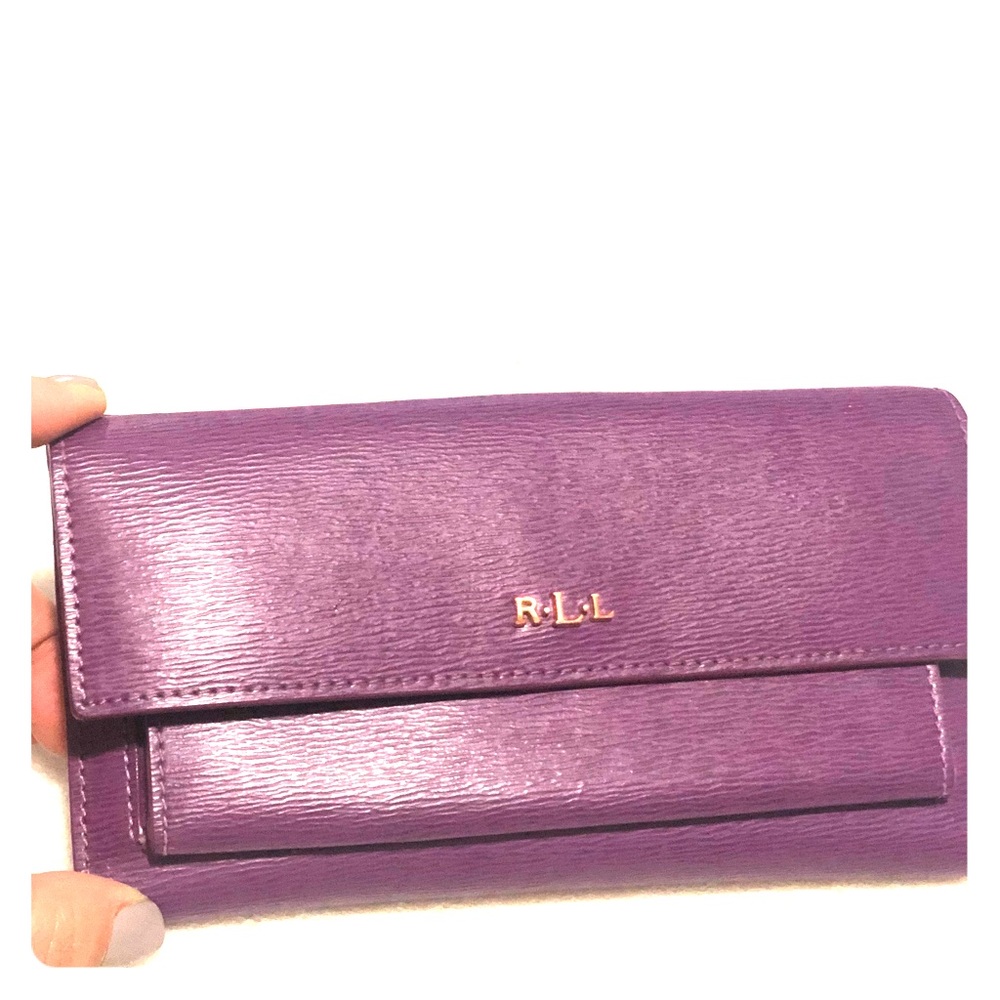 Lauren Ralph Lauren slim wallet.